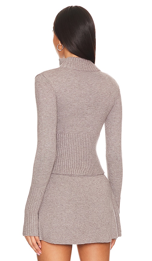  Frankies Bikinis Sweater Aus Weichem Strick Maverick In Grey. Größe S. Also In Xs. 