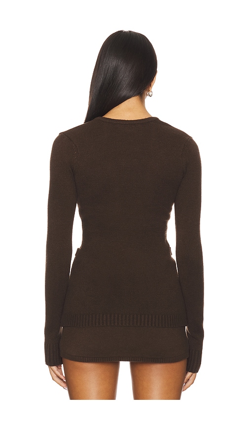  Frankies Bikinis Strick Sienna Cloud Knit In Brown. Größe S. Also In M. 