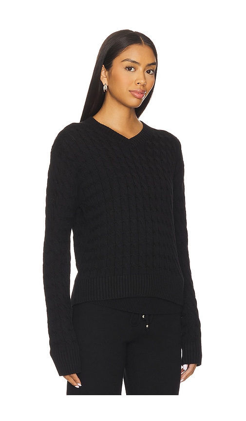 Frankies Bikinis Prince Cable Knit Ư›è¡£ €“ É»‘色. Űºç � Xs (also €“ L, M, S, Xxs). In Black