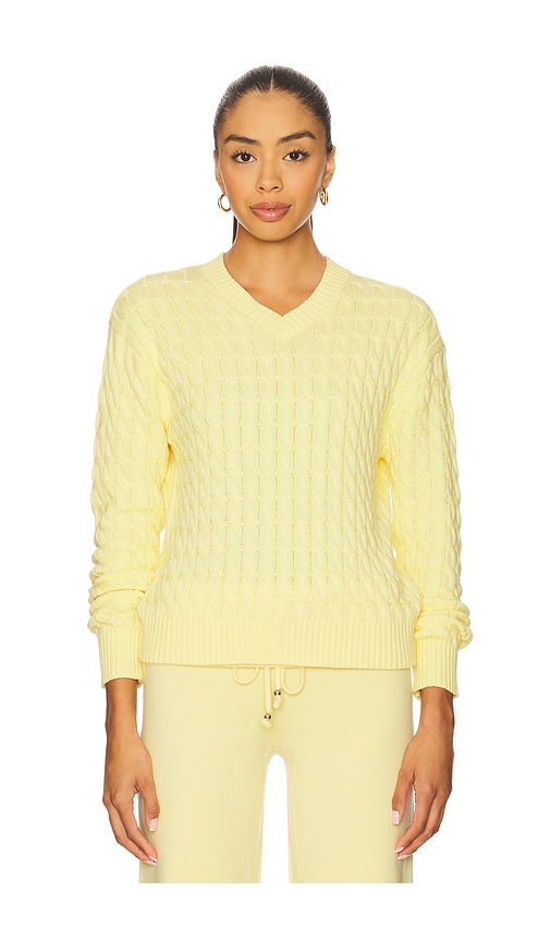 Frankies Bikinis Prince Cable Knit Ư›è¡£ €“ Vanilla Sugar. Űºç � Xxs (also €“ L, M, S, Xs). In Yellow