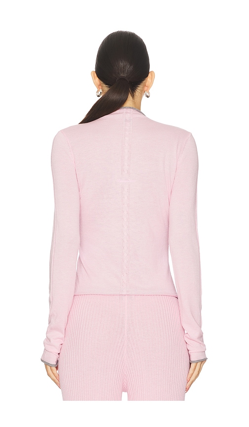  Frankies Bikinis Cardigan Leo Cashmere In Rose. Größe S. Also In Xs, M. 