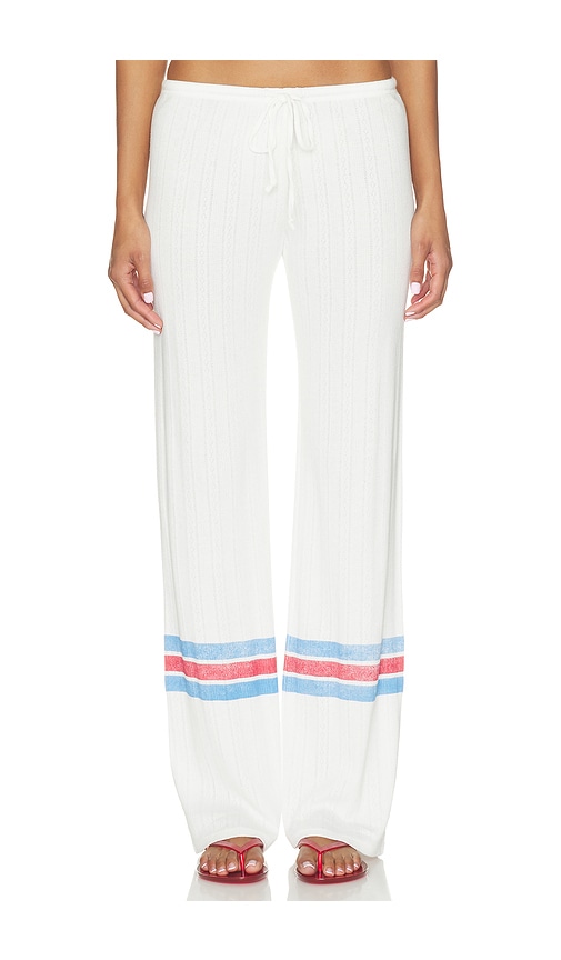 Class Act Pointelle Pant by Frankies Bikinis in Bookclub