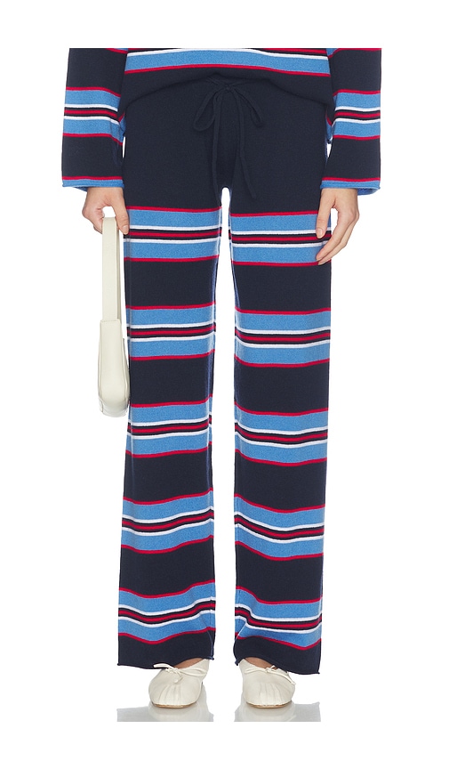 Jude Cashmere Pant by Frankies Bikinis in Rugby Stripe