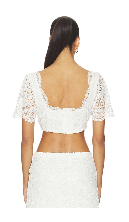 Frankies Bikinis X Paige Lorenze Honeymoon Lace Blouse | Thumbnail 3 Frankies Bikinis X Paige Lorenze Honeymoon Lace Blouse | Thumbnail 3