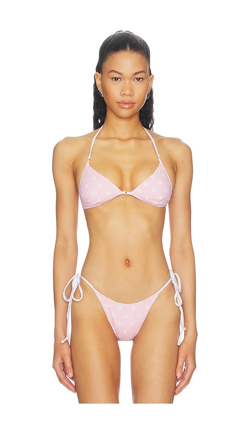 Frankies Bikinis Amore Reversible Bikini Top