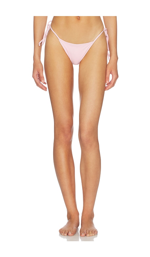 X Paige Lorenze Divine Ribbed Bikini Bottom