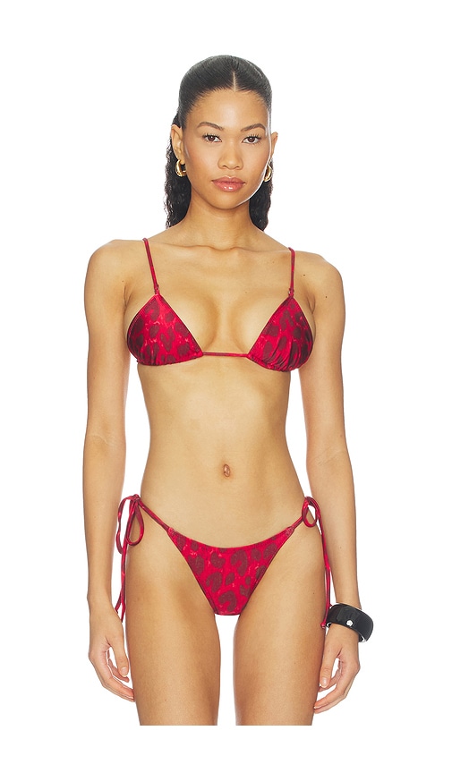 X Devon Lee Carlson Elena Reversible Bikini Top