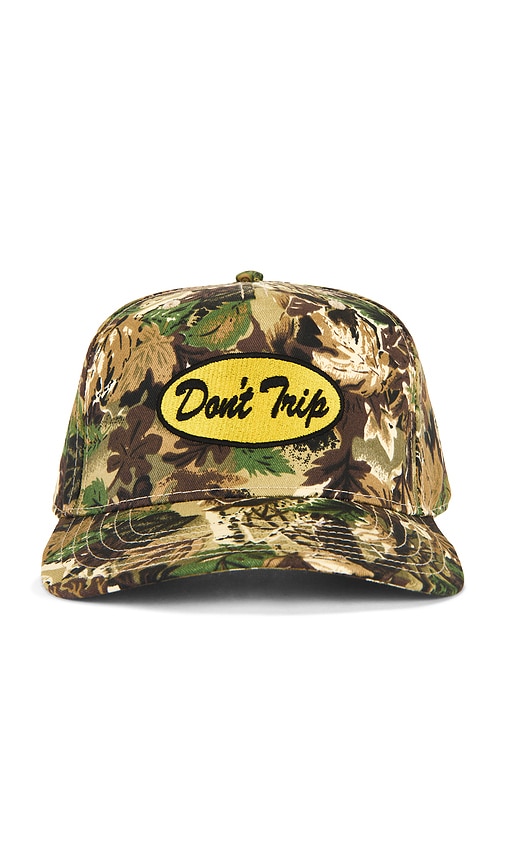 Free And Easy Oval Real Tree Camo 5 Panel Snapback Hat