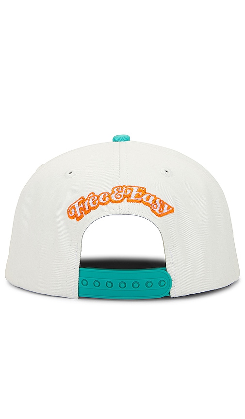 Shop Free And Easy Poppy Short Brim Snapback Hat In White