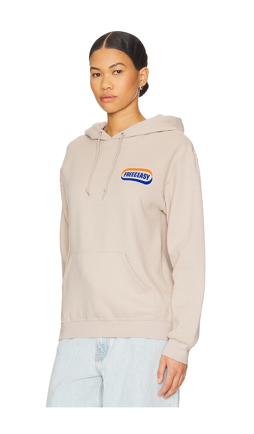  Free & Easy Hoodie Highway In Cream. Größe S. Also In M, L. 