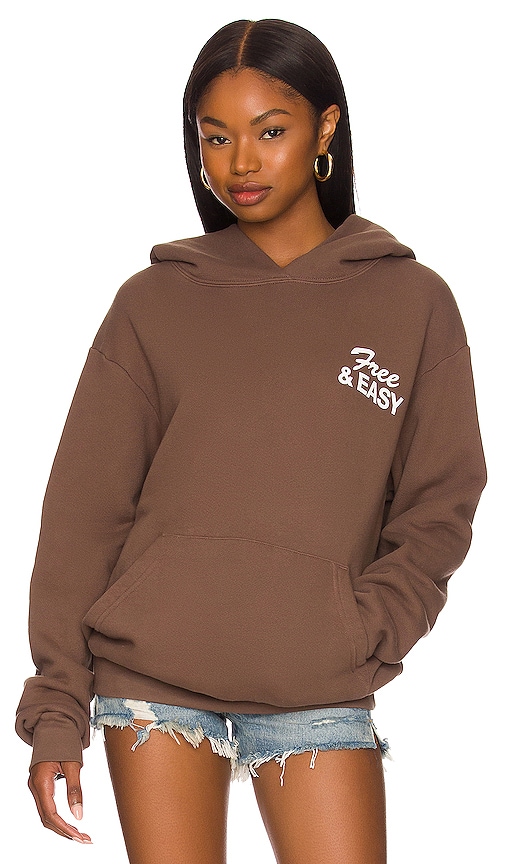 Free & Easy Heavy Fleece in Brown | REVOLVE