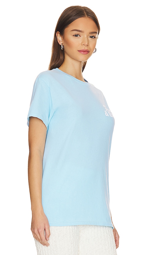 Shop Free And Easy Classic Tee In Light Blue