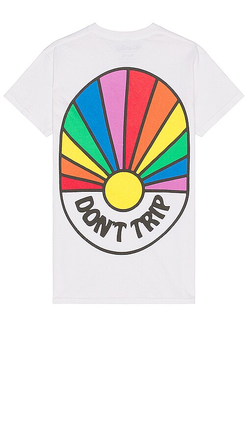 Free And Easy Spectrum Short Sleeve Tee In White