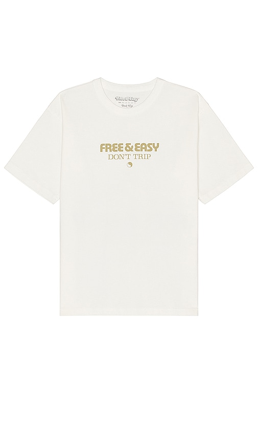 Shop Free And Easy Energy Premium Short Sleeve Tee In White