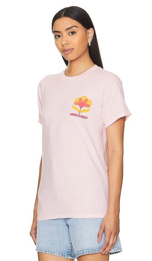 Shop Free And Easy In Bloom Tee In 热带桃红