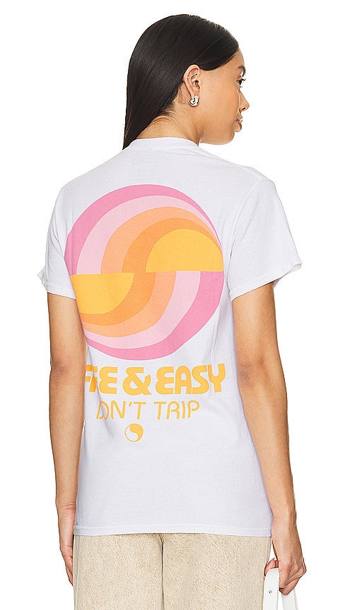 Free And Easy Golden Light Tee In 椰子色