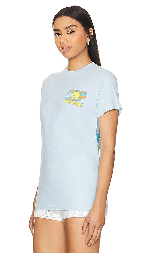 Shop Free And Easy Day Glow Tee In Icy
