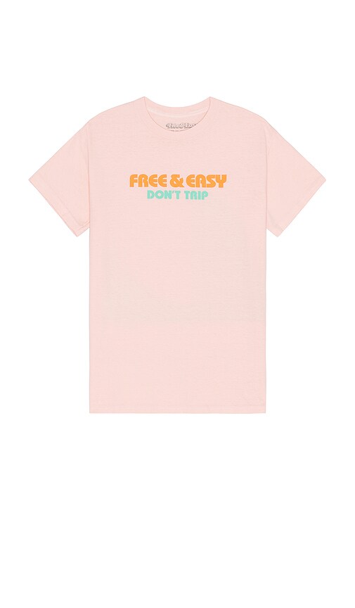 Shop Free And Easy Gradient Sun Tee In 热带桃红