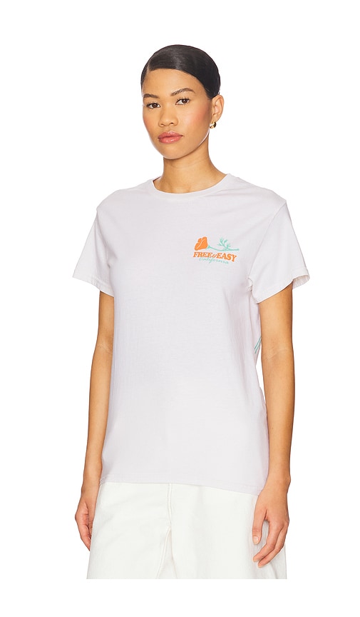 Free & Easy Shirt Superbloom In White. Größe S. Also In M, L. 
