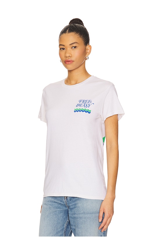  Free & Easy Shirt Cool Breeze In White. Größe S. Also In M, L. 