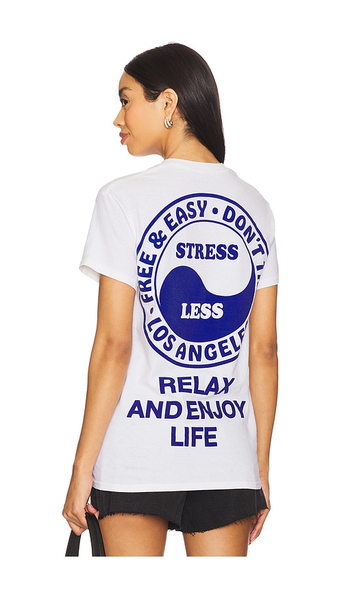 Lifesaver Tee in White. - size L (also in M, S, XL/1X) - Free & Easy - Modalova