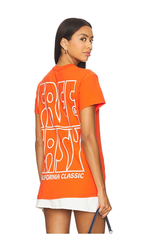 Fillmore Tee in Orange. - size XL/1X (also in L, M, S)