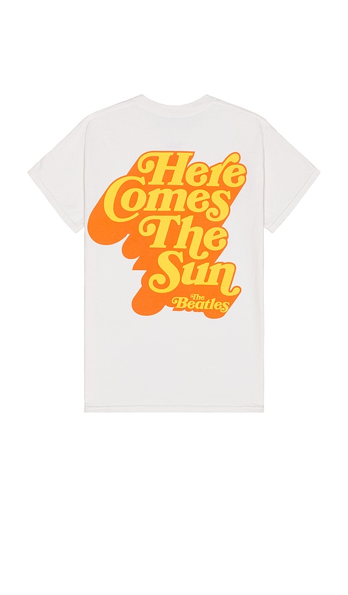Free And Easy X The Beatles Here Comes The Sun Tee In Neutral