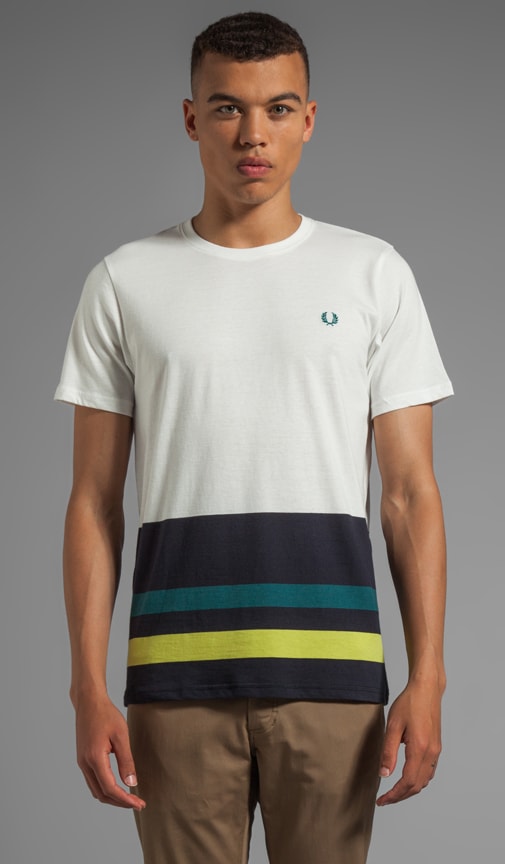 Engineered Hem Stripe Shirt
