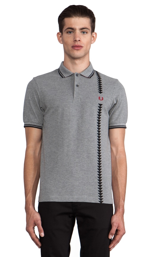 45's Vertical Print Polo