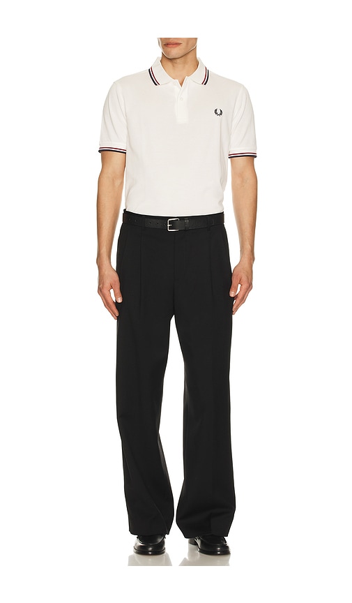  Fred Perry Hemd Twin Tipped In White. Größe S. Also In M. 