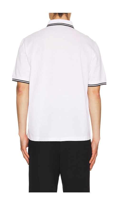  Fred Perry Hemd Aus Pikee In White. Größe S. Also In M, L, Xl/1x. 