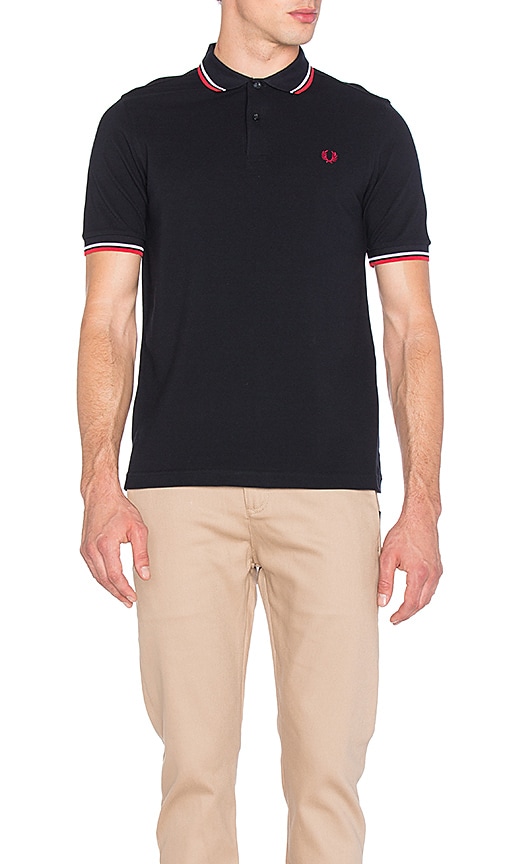 Slim Fit Twin Tipped Polo