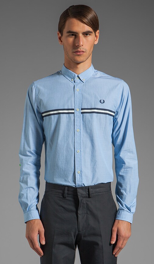 Printed Chest Tipped Shirt