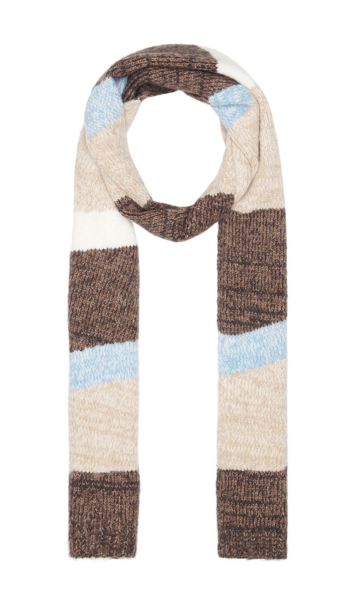 Free People Carina Swirl Scarf in Tan | REVOLVE