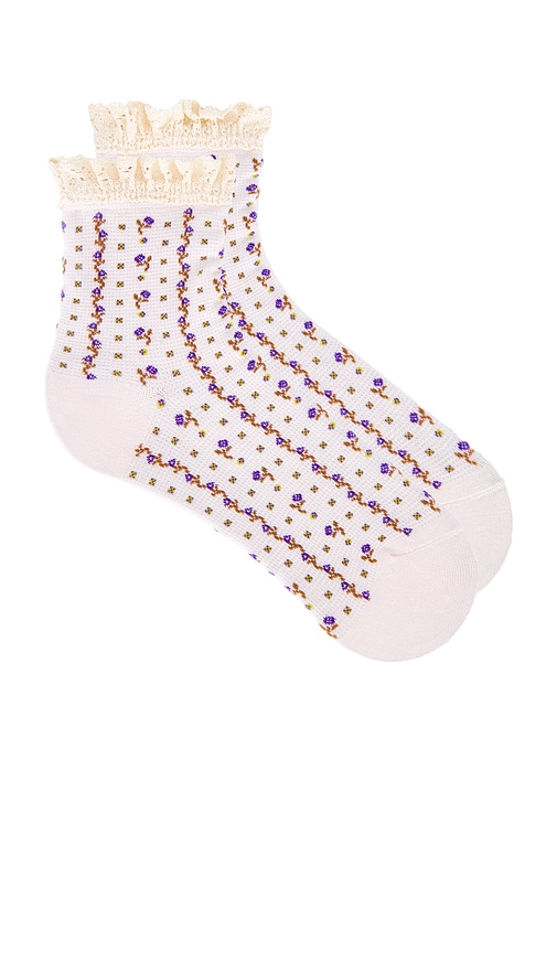 CHAUSSETTES BASSES ROSEBUD WAFFLE KNIT in - Free People - Modalova