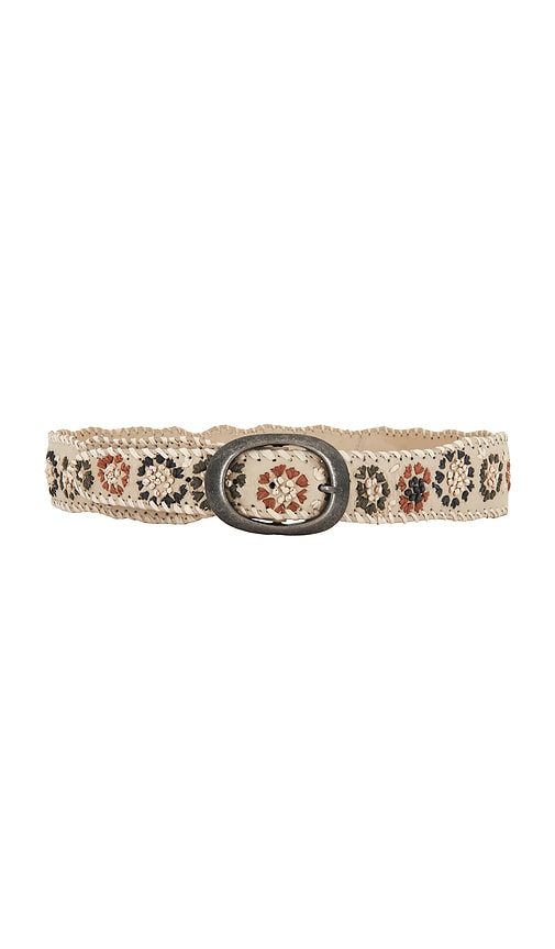 Free People CEINTURE EN RAPHIA INDIGO DREAMING en Nude Taille SM Also en XSS ML 63 €