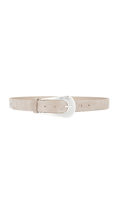 Free People Cannon Suede Belt in Biscotti