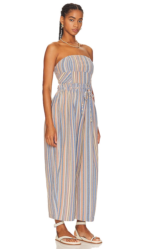 Shop Free People Roaming Shores One Piece In Blue