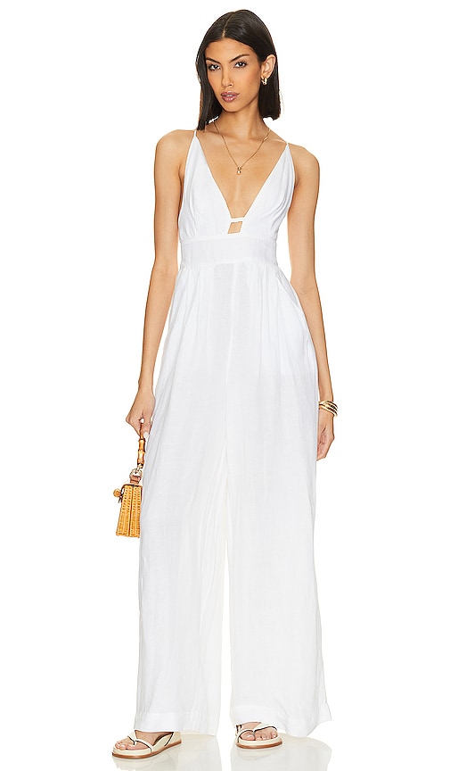 Free People X Revolve Emma One Piece In White | ModeSens