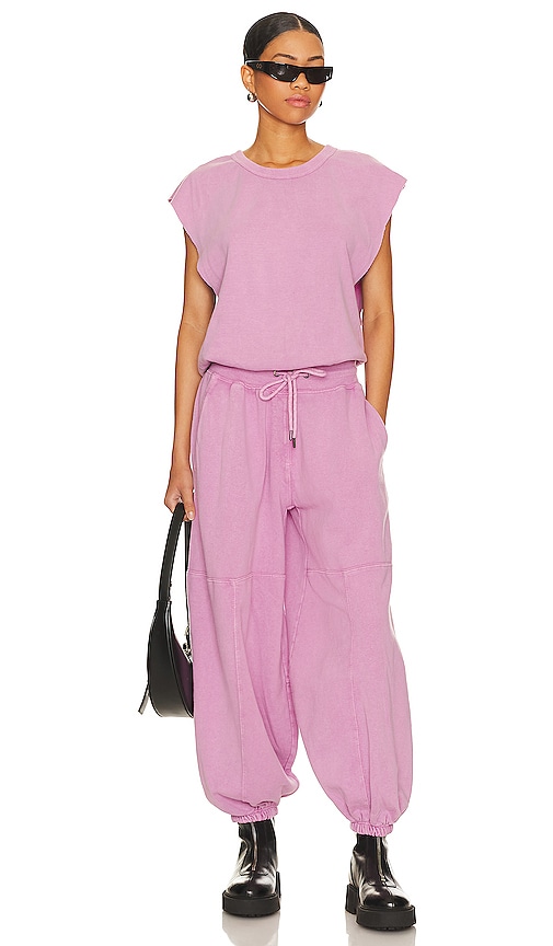 Shop Free People X Fp Movement Throw And Go Onesie In Pink