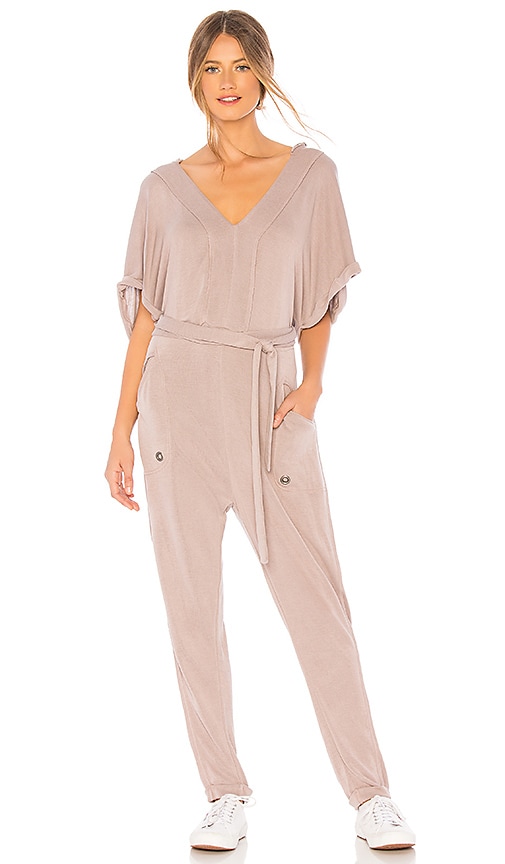 Free People Movement Time Test Onesie in Taupe | REVOLVE