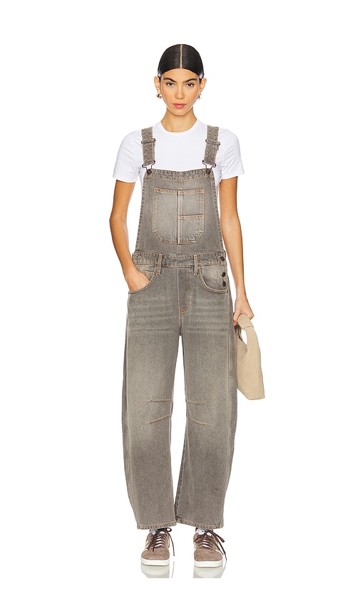 Free People Good Luck Overall In Grey