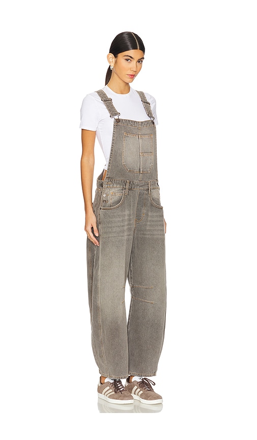 Shop Free People Good Luck Overall In Grey