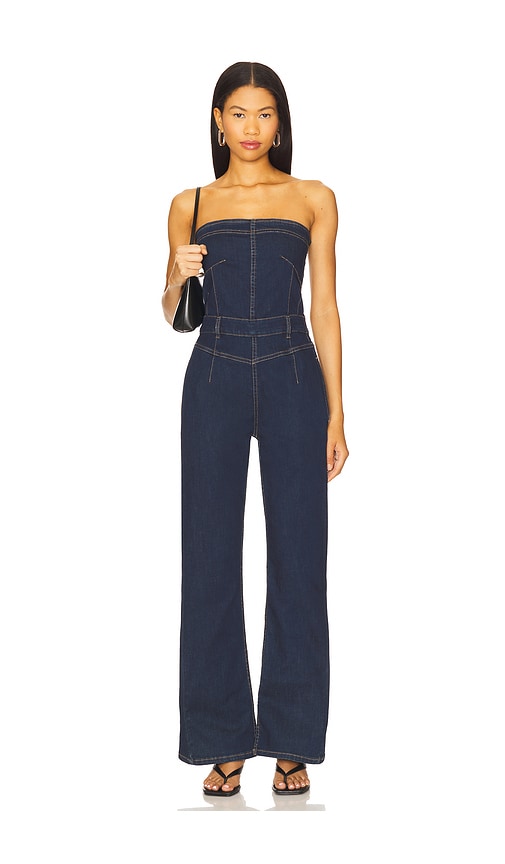 Free People x We The Free Beckett Jumpsuit In Midnight