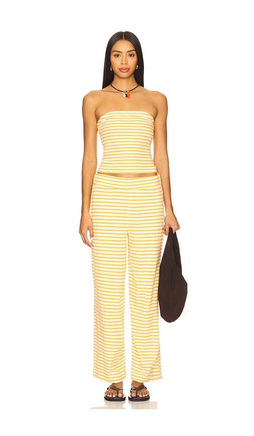 Free People ENSEMBLE TUBE SAILOR en Peach Taille XL Also en 110 €