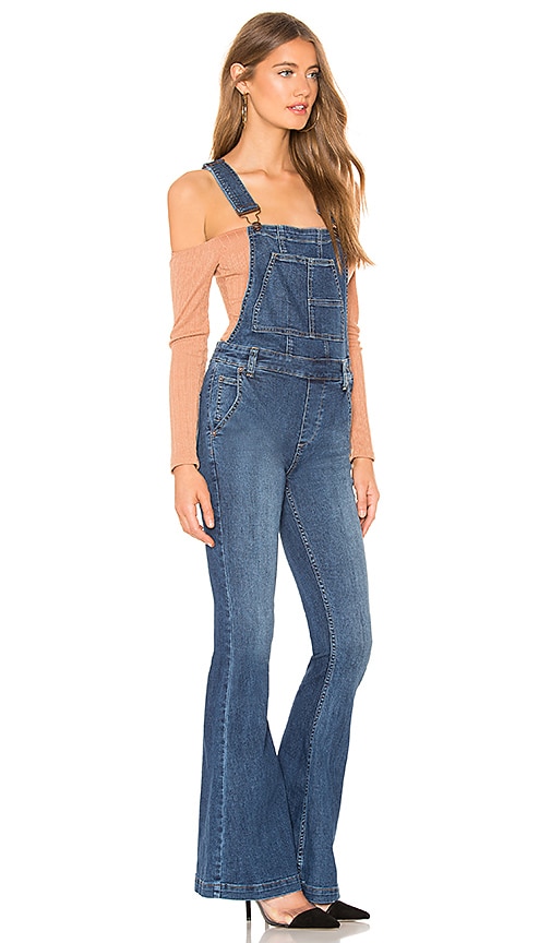 free people flare overalls