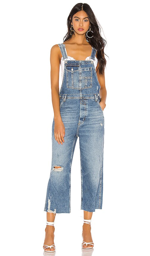 free people baggy boyfriend overalls