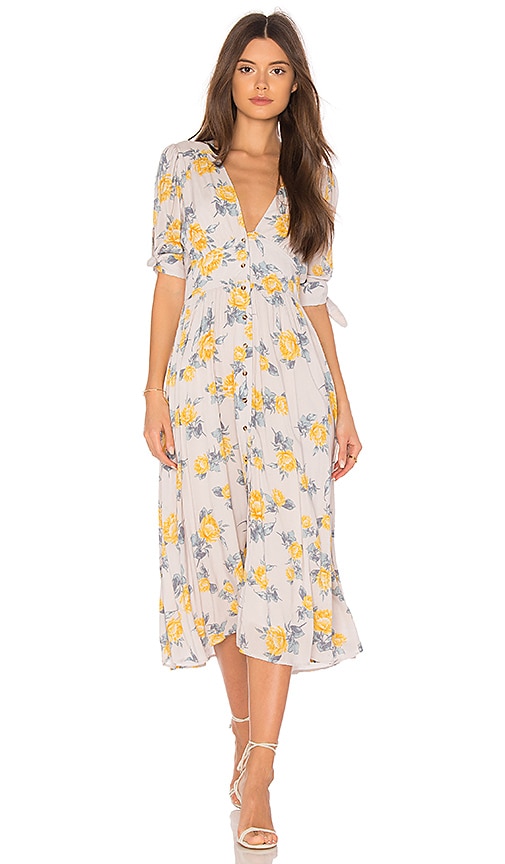 love of my life midi dress free people