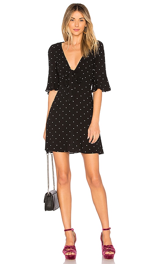 Free People All Yours Mini Dress in Black Combo | REVOLVE