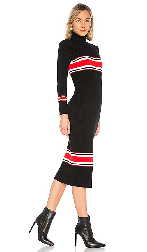 free people sport stripe midi dress